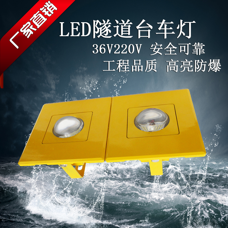 河南云轩 批发灯具led黄色隧道灯50W可定制低压AC36V图片