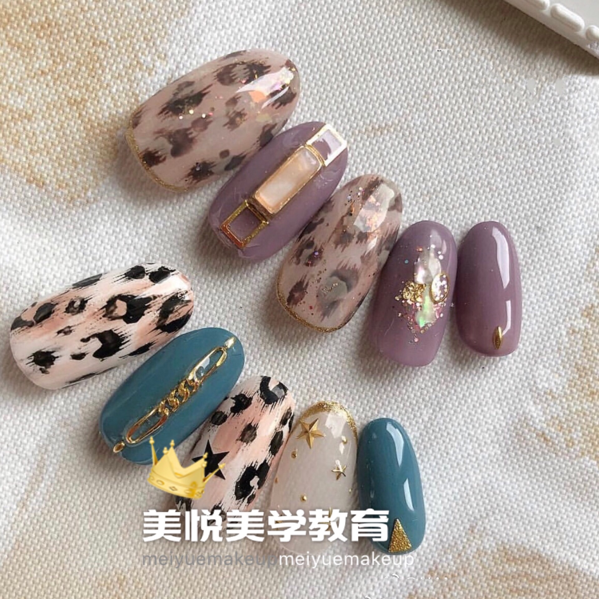 日式豹紋美甲盡在贛州美悅圖片/日式豹紋美甲盡在贛州美悅樣板圖 (4)