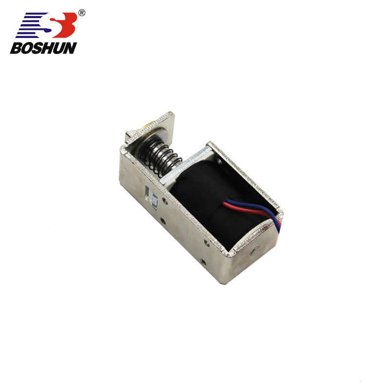 廠家直銷DC12V智能箱柜推拉式電磁鐵BS-0854-98