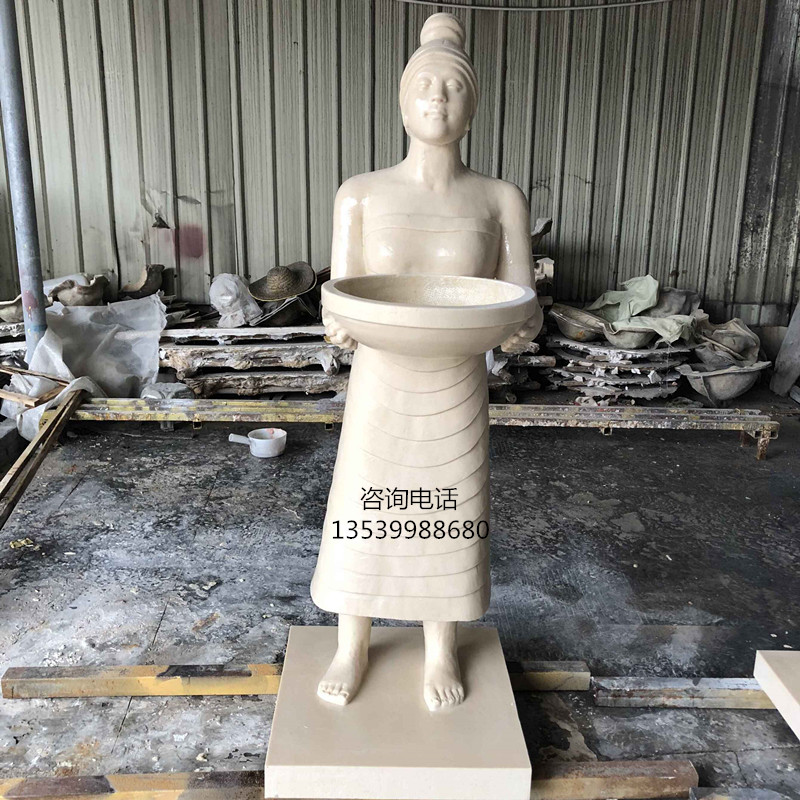 砂巖花盆圖片/砂巖花盆樣板圖 (4)
