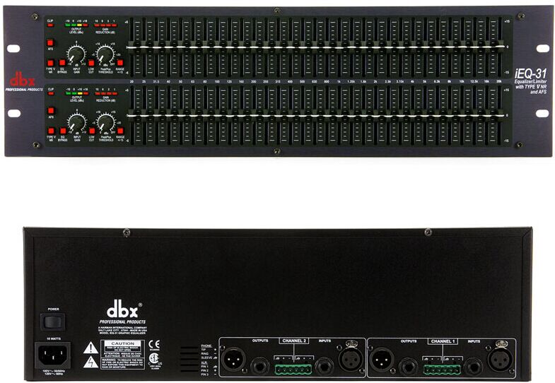 供应DBX IEQ31,带降噪限幅数字均衡器