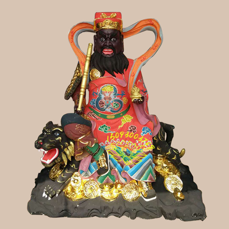 樹脂趙公明佛像圖片/樹脂趙公明佛像樣板圖 (3)