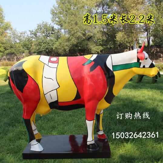 牛雕塑圖片/牛雕塑樣板圖 (2)