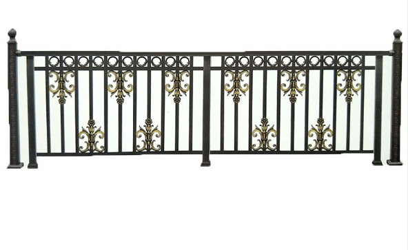 別墅小區(qū)庭院圍墻鋁合金 歐式護(hù)欄 陽臺護(hù)欄 鋁藝護(hù)欄