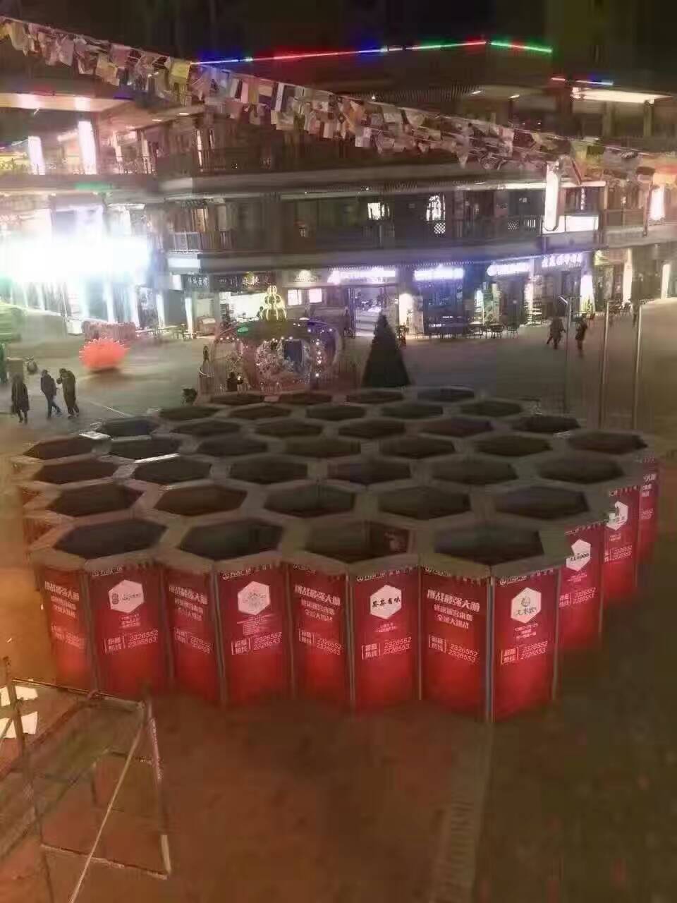 大型蜂巢迷宮出租租賃用于景區(qū)園林