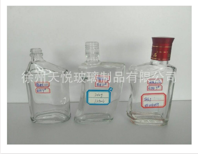 玻璃瓶红酒瓶厂家定制750ml玻璃瓶红酒瓶酒柜收藏装饰葡萄酒透明空瓶子酒具量大从优图片