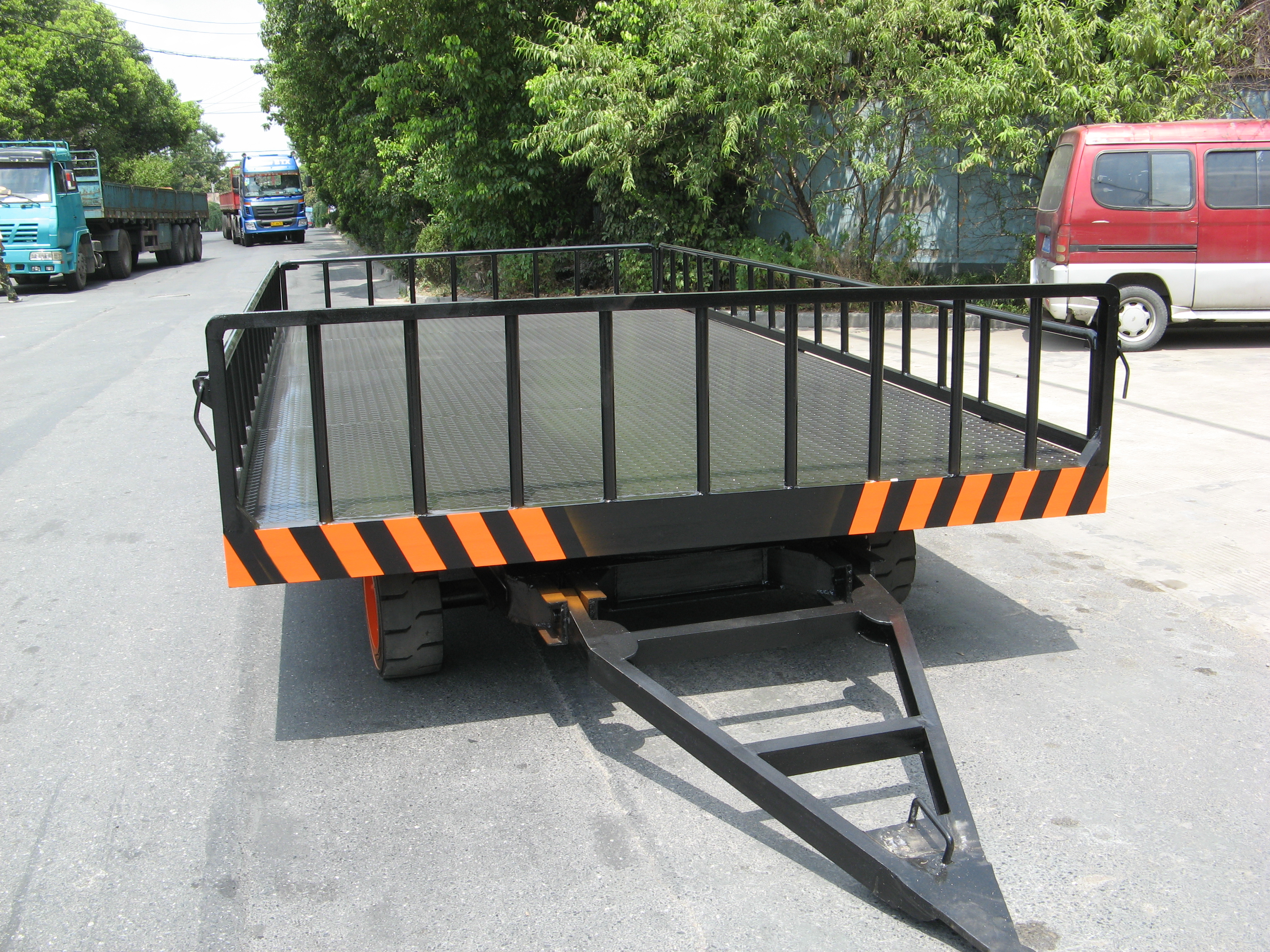 平板拖掛車圖片/平板拖掛車樣板圖 (2)
