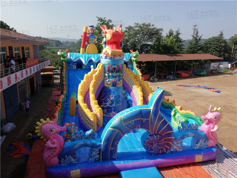 2018新款兒童充氣城堡直銷 大型兒童充氣城堡