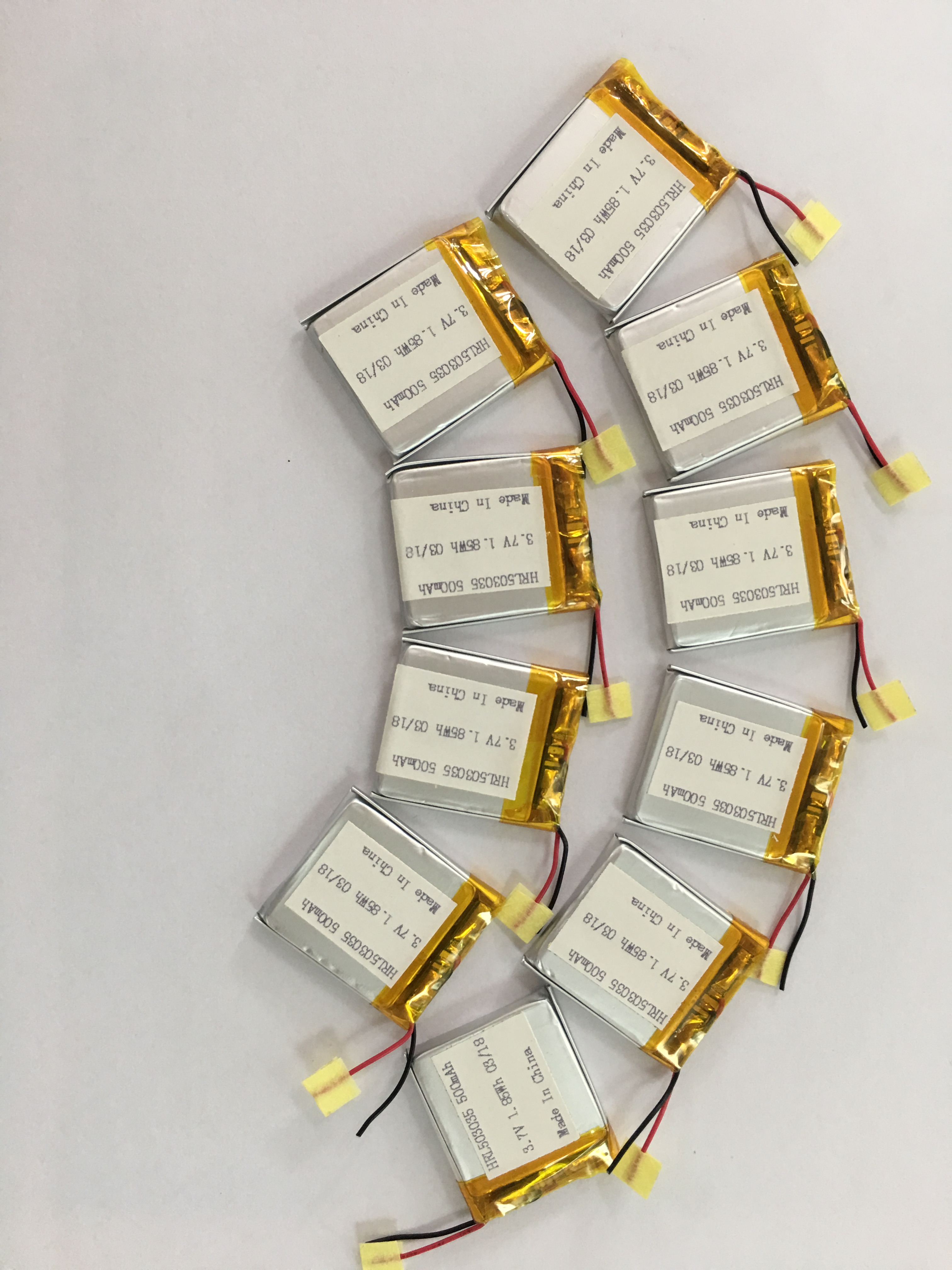 聚合物鋰電池 電芯圖片/聚合物鋰電池 電芯樣板圖 (4)