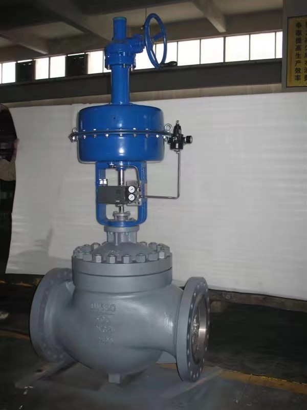 氣動薄膜角形單座調(diào)節(jié)閥圖片