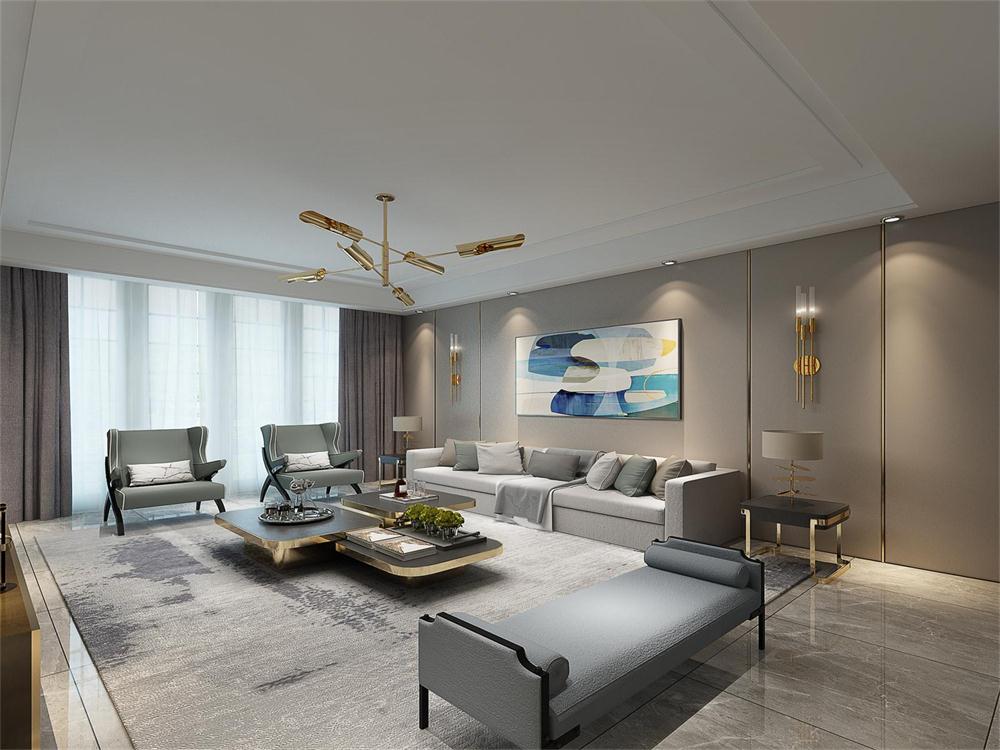 騁望云邸現(xiàn)代風(fēng)格裝修-龍發(fā)裝飾-南京躍層戶型裝修方案