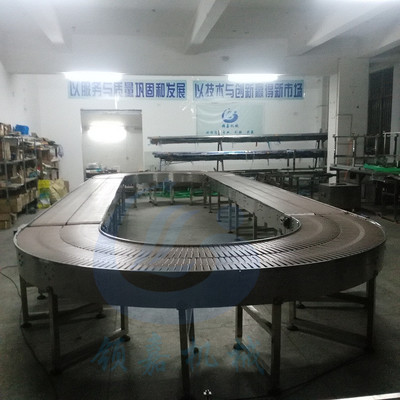 轉(zhuǎn)彎鏈板輸送機  【專業(yè)制造】90°鏈板輸送機、180°鏈板輸送機  廣州廠家