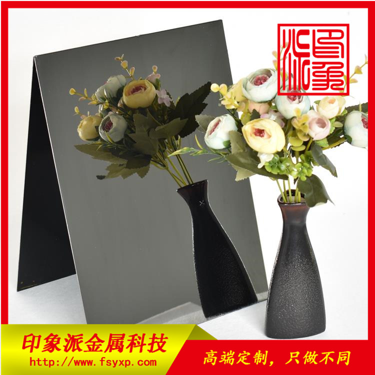 鏡面黑鈦不銹鋼板圖片/鏡面黑鈦不銹鋼板樣板圖 (3)
