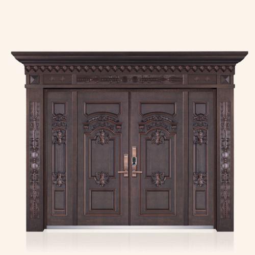 鑄鋁別墅門圖片/鑄鋁別墅門樣板圖 (1)