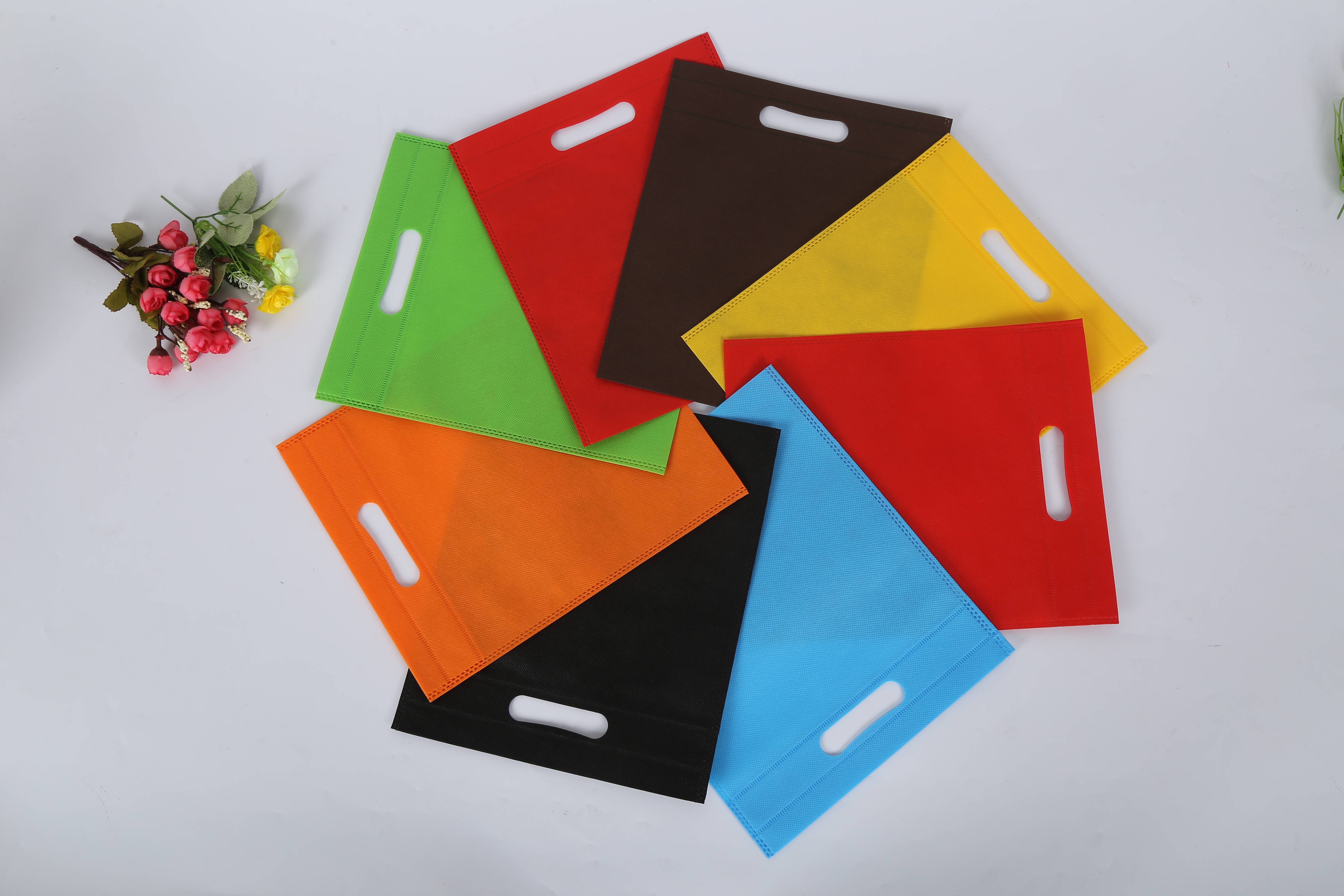 無紡布手提袋立體袋圖片/無紡布手提袋立體袋樣板圖 (1)