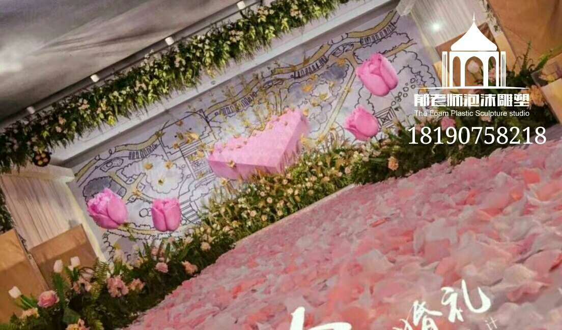 婚慶舞臺(tái)道具圖片/婚慶舞臺(tái)道具樣板圖 (2)