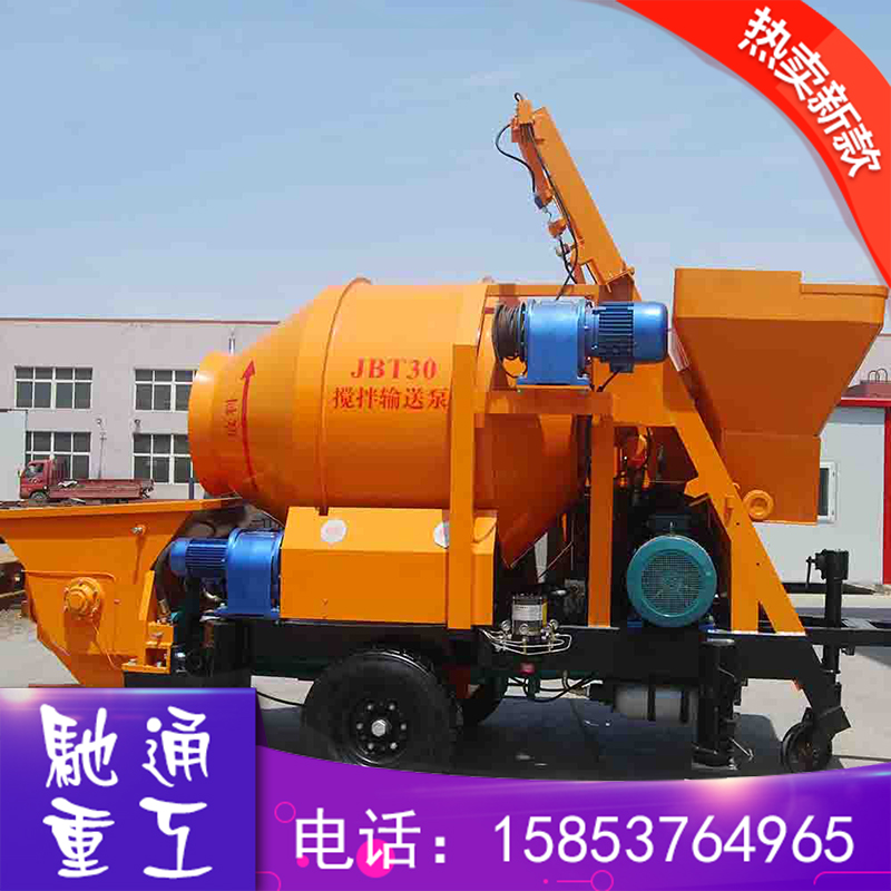 供應(yīng)建筑二次構(gòu)造柱泵 小型攪拌地泵 直銷全新攪拌泵送功能結(jié)合