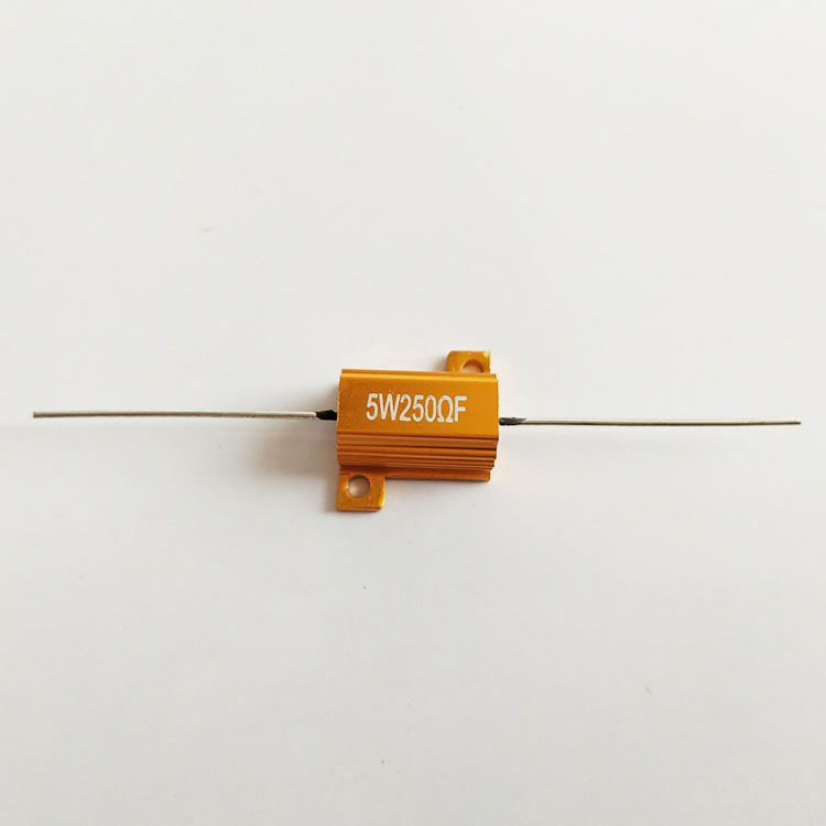 5W 黃金鋁殼功率線繞電阻器圖片/5W 黃金鋁殼功率線繞電阻器樣板圖 (1)