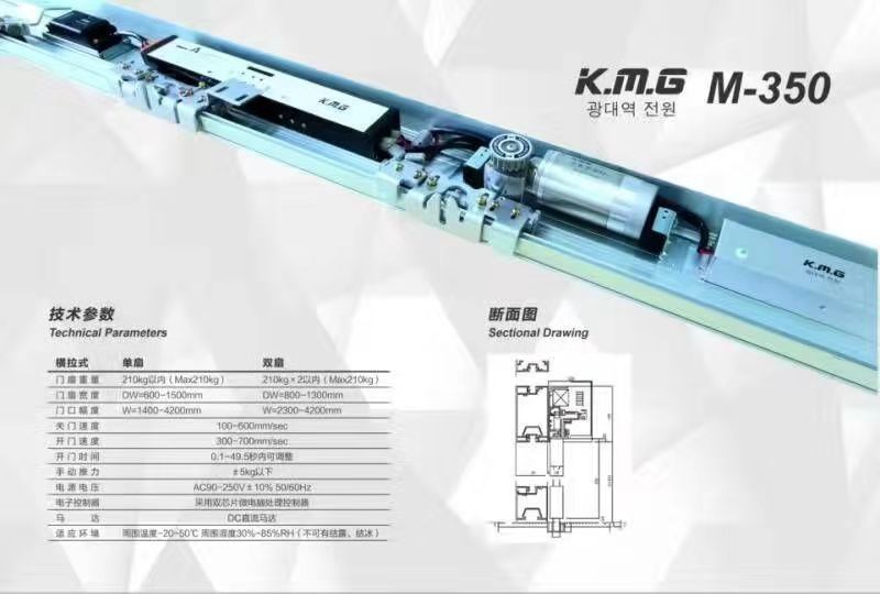 進(jìn)口韓國KMG自動(dòng)門圖片