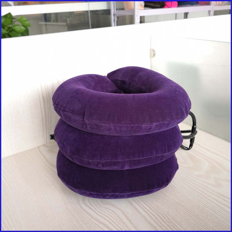 廠家直銷三管全絨便攜式頸椎牽引器 【批發(fā)】三管全絨便攜式頸椎牽引器