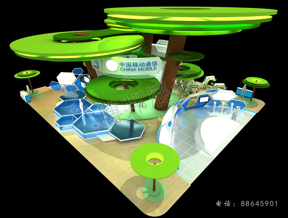 展臺搭建-中國移動