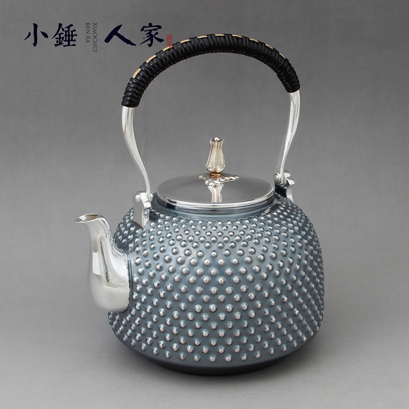 小錘人家純手工玉霰紋銀壺圖片/小錘人家純手工玉霰紋銀壺樣板圖 (4)