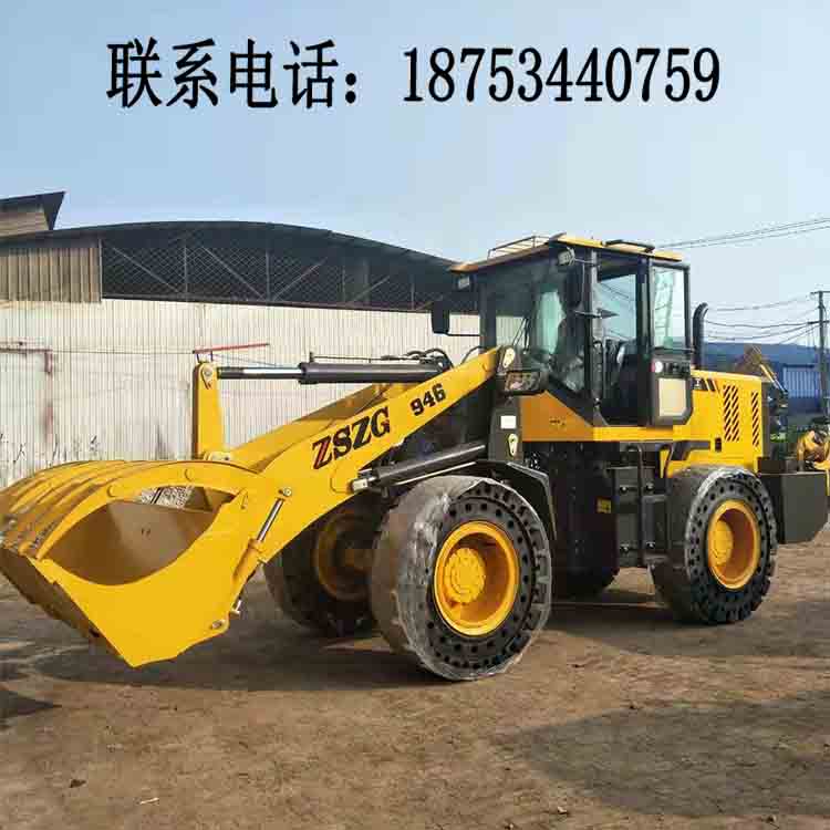 抓草機(jī)加高臂抓木機(jī)卸木頭真的好用圖片