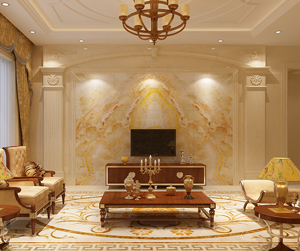 歐式背景墻圖片/歐式背景墻樣板圖 (1)