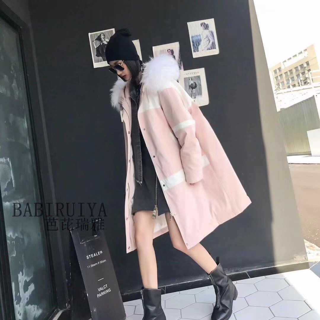 芭芘瑞雅新款豪華大毛領(lǐng)厚實羽絨服圖片/芭芘瑞雅新款豪華大毛領(lǐng)厚實羽絨服樣板圖 (3)