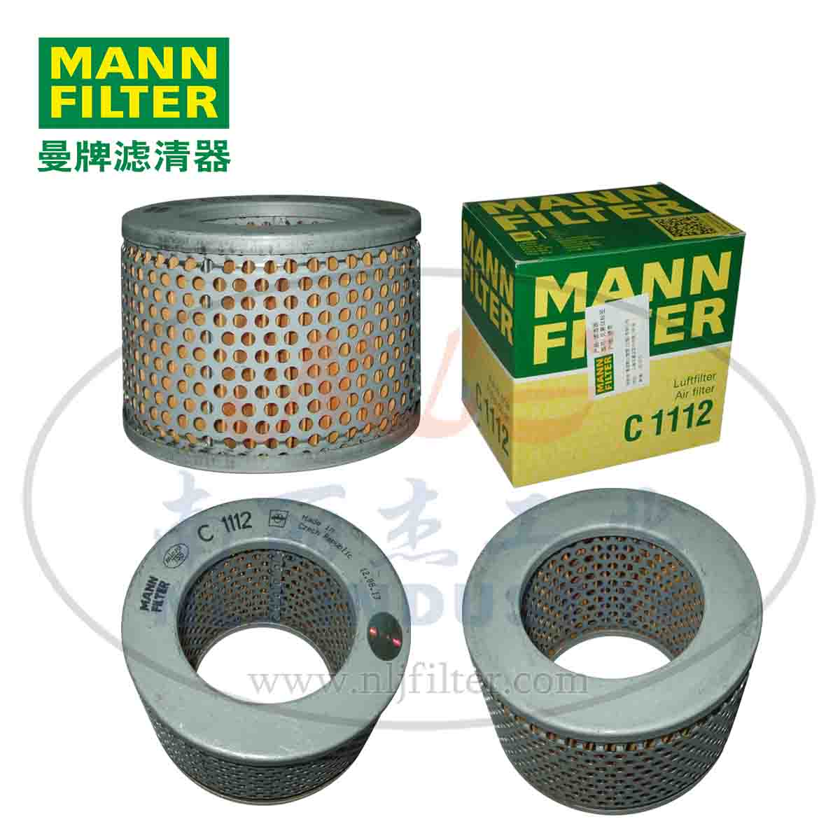 MANN-FILTER(曼牌濾清器)空濾C1112