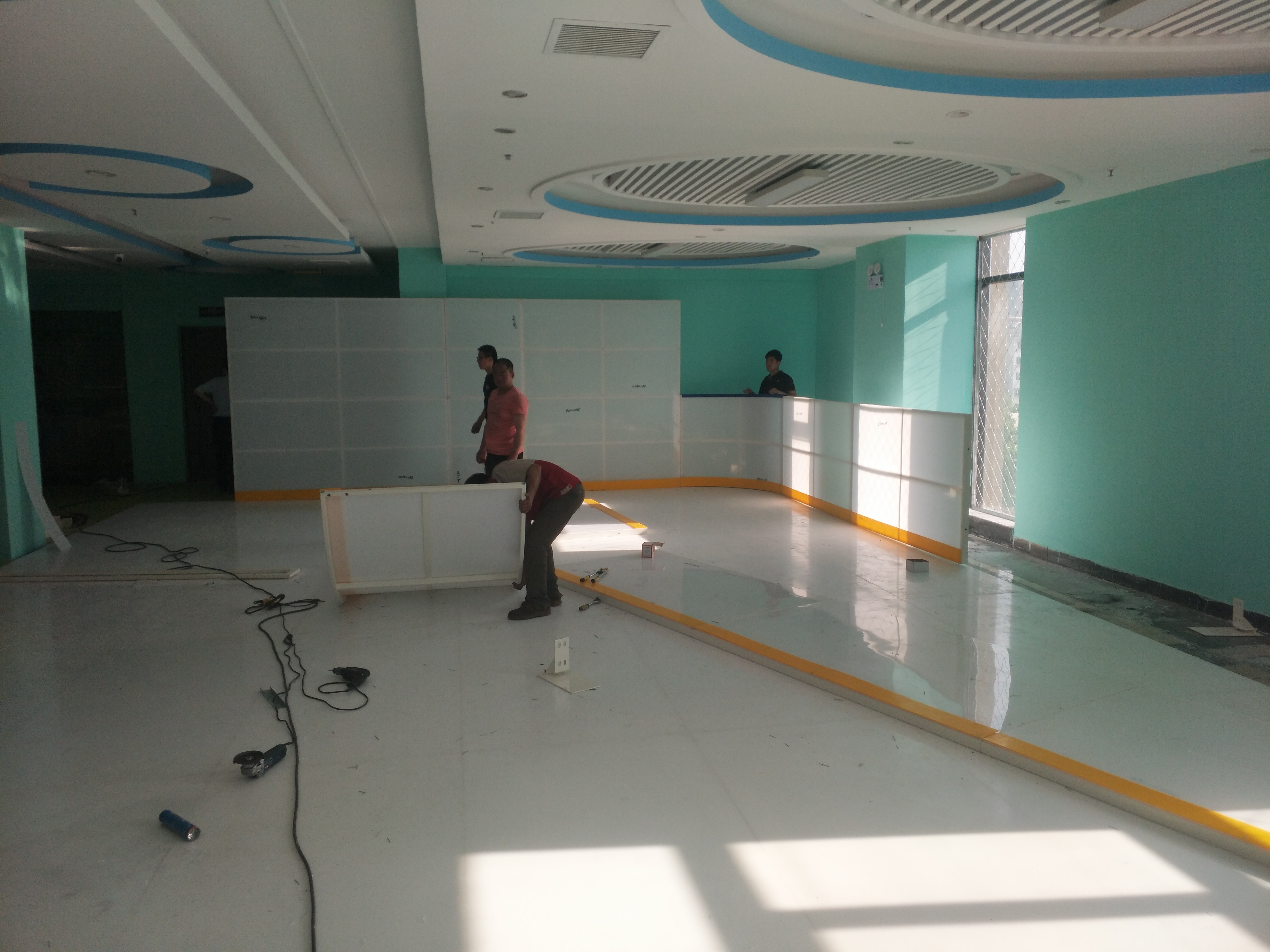 耐高低溫承重好超高分子量聚乙烯仿真冰板