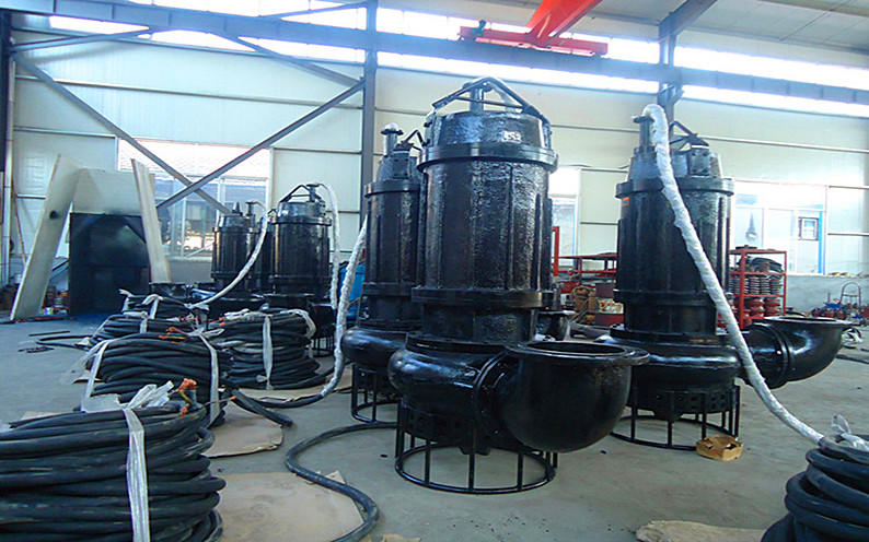 大口徑效率高河道清淤泵圖片