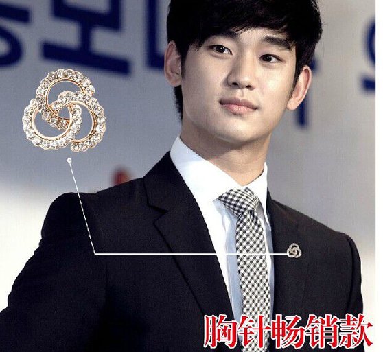 *胸章定制，鏤空花朵胸針制作，禮服制作胸針廠