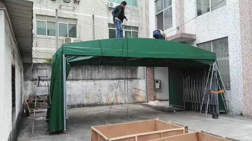 廣東推拉帳篷圖片