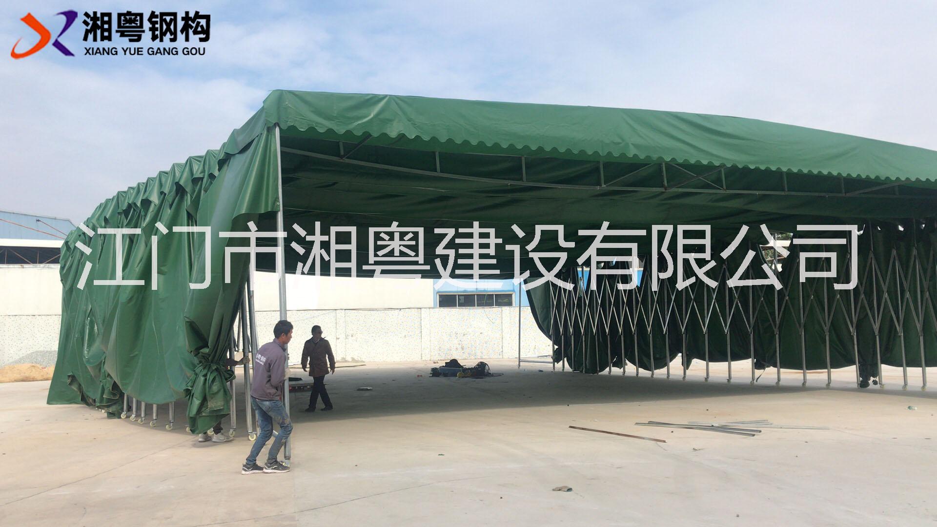 彩色篷布活動推拉篷圖片/彩色篷布活動推拉篷樣板圖 (3)