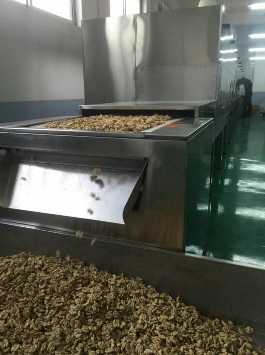 隧道式腰果烘烤設(shè)備 微波腰果烘烤機廠家量身定制報價