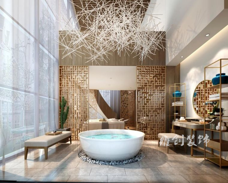 美容院裝修圖片/美容院裝修樣板圖 (1)