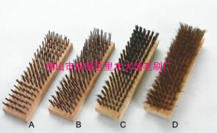 不銹鋼鋼絲刷木柄鋼絲刷圖片