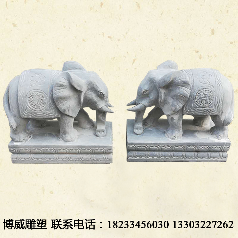 供應石雕大象圖片/供應石雕大象樣板圖 (1)