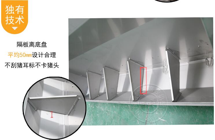 豬用食槽喂豬料槽不銹鋼料槽圖片/豬用食槽喂豬料槽不銹鋼料槽樣板圖 (3)