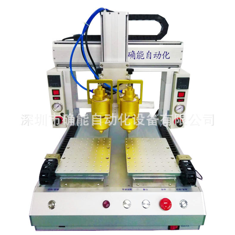 深圳全自動(dòng)雙頭熱熔點(diǎn)膠機(jī) 全自動(dòng)多功能注膠機(jī) 全自動(dòng)點(diǎn)膠設(shè)備