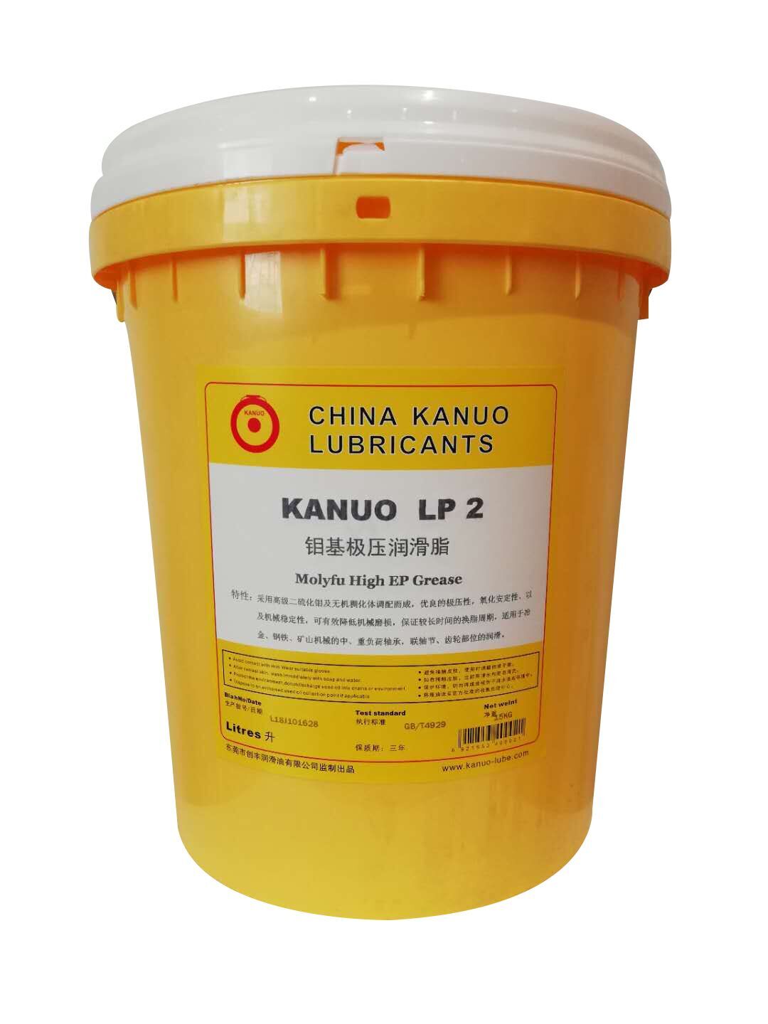 kanuo 锣牌LP2钼基极压润滑脂 滚动轴承极压汽车工业通用润滑脂图片