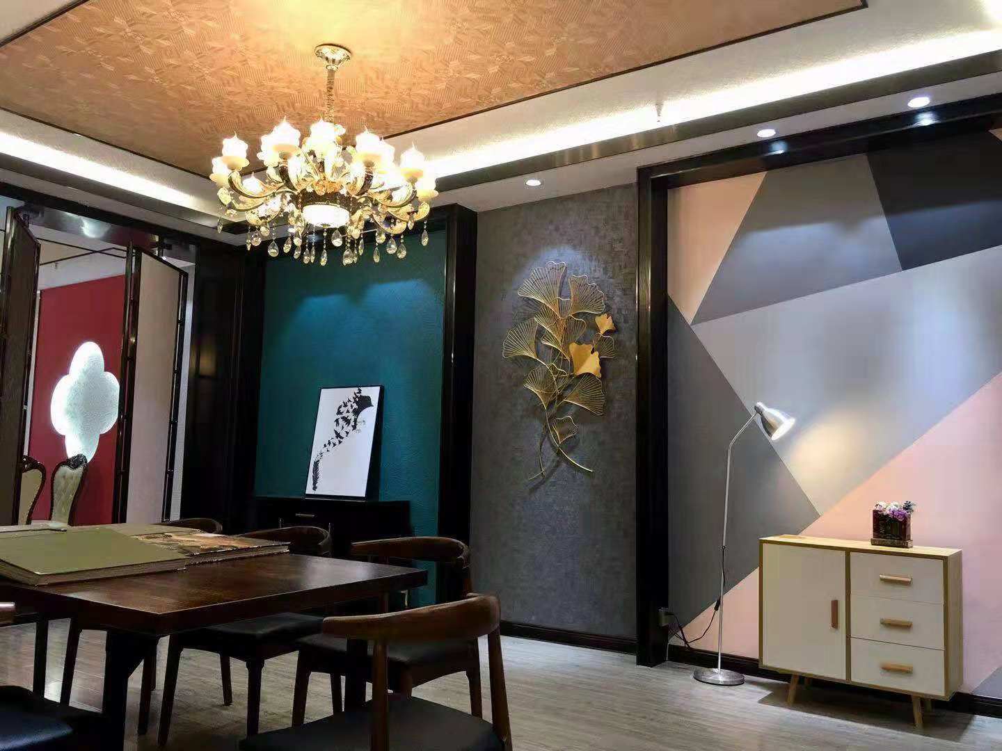 綠芙萊墻基布圖片/綠芙萊墻基布樣板圖 (4)