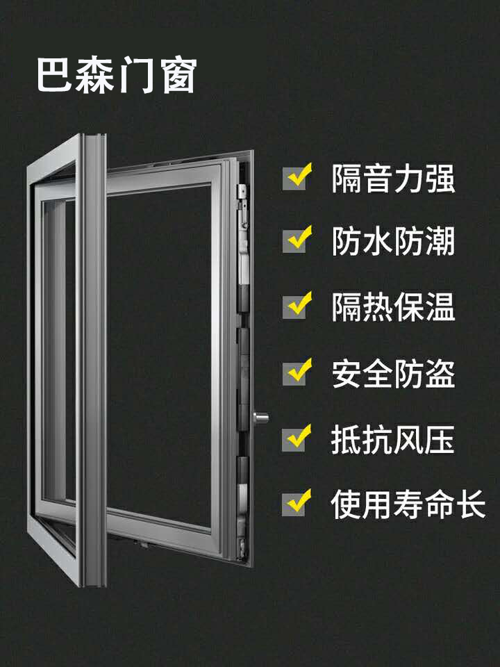 馬鞍山斷橋鋁合金門窗私家定制窗戶圖片/馬鞍山斷橋鋁合金門窗私家定制窗戶樣板圖 (1)