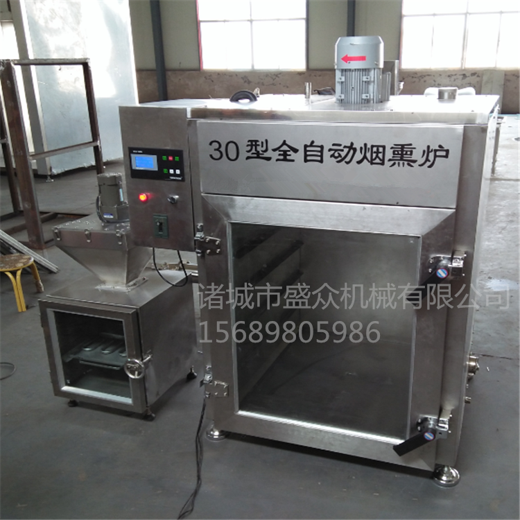 熟食加工設備_哈爾濱紅腸煙熏機圖片