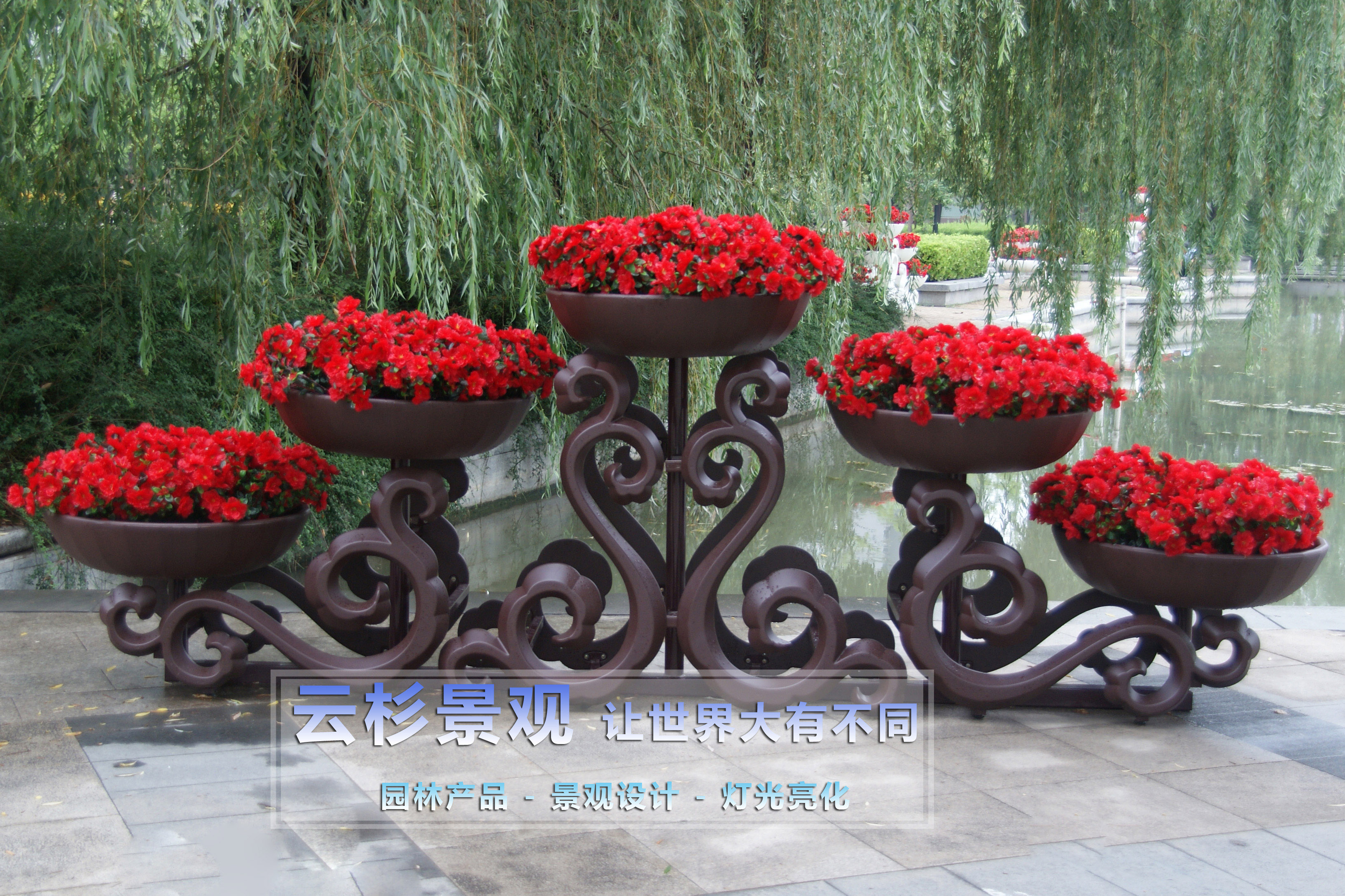 造型花架圖片/造型花架樣板圖 (4)