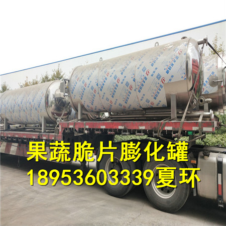 真空膨化罐生產(chǎn)廠家認(rèn)準(zhǔn)龍達(dá)機(jī)械全套變溫壓差膨化流水線