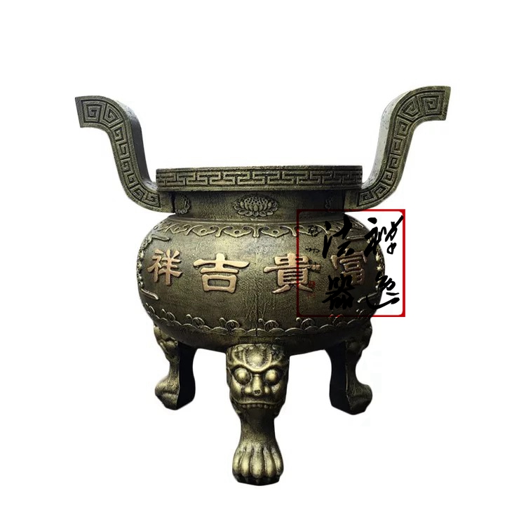 圓形香爐 圓形鑄鐵香爐