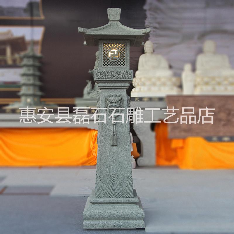 佛教石燈圖片/佛教石燈樣板圖 (4)