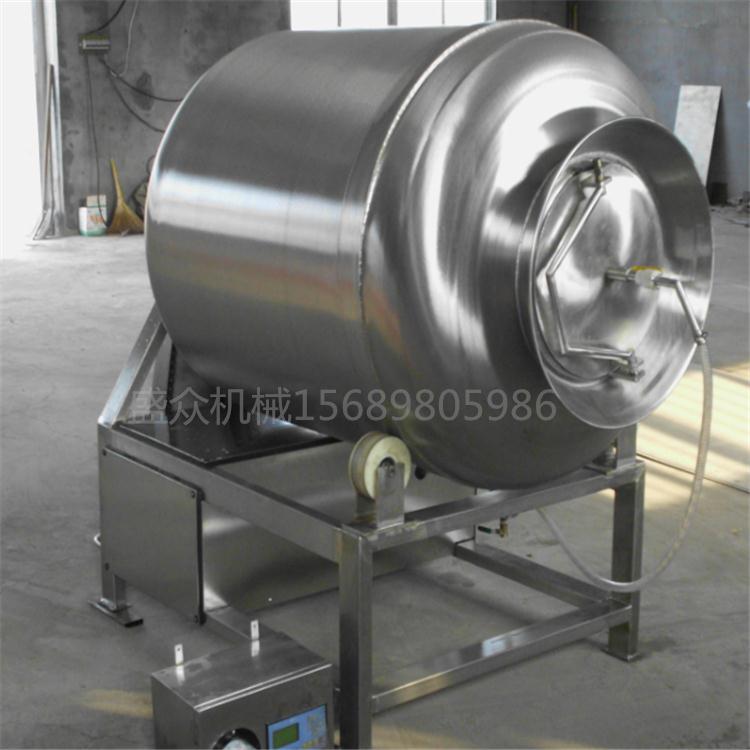 500L牛肉干腌制設(shè)備 肉制品腌制真空滾揉機(jī)